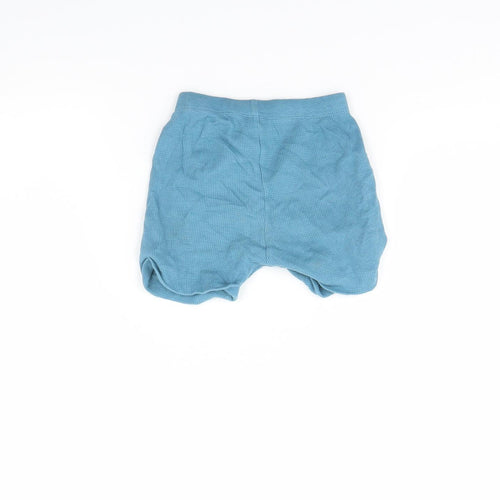 TU Girls Blue   Cropped Trousers Size 9 Months