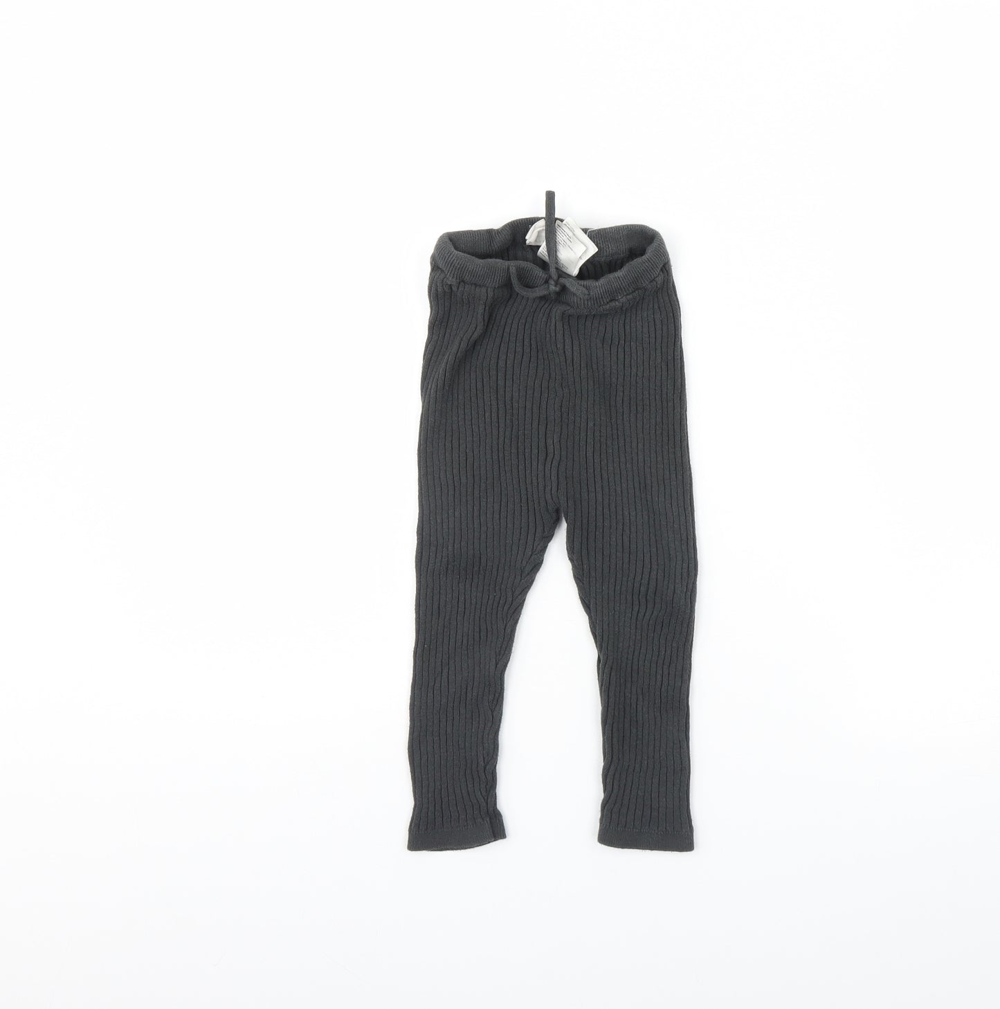 H&M Girls Grey   Jogger Trousers Size 2 Years