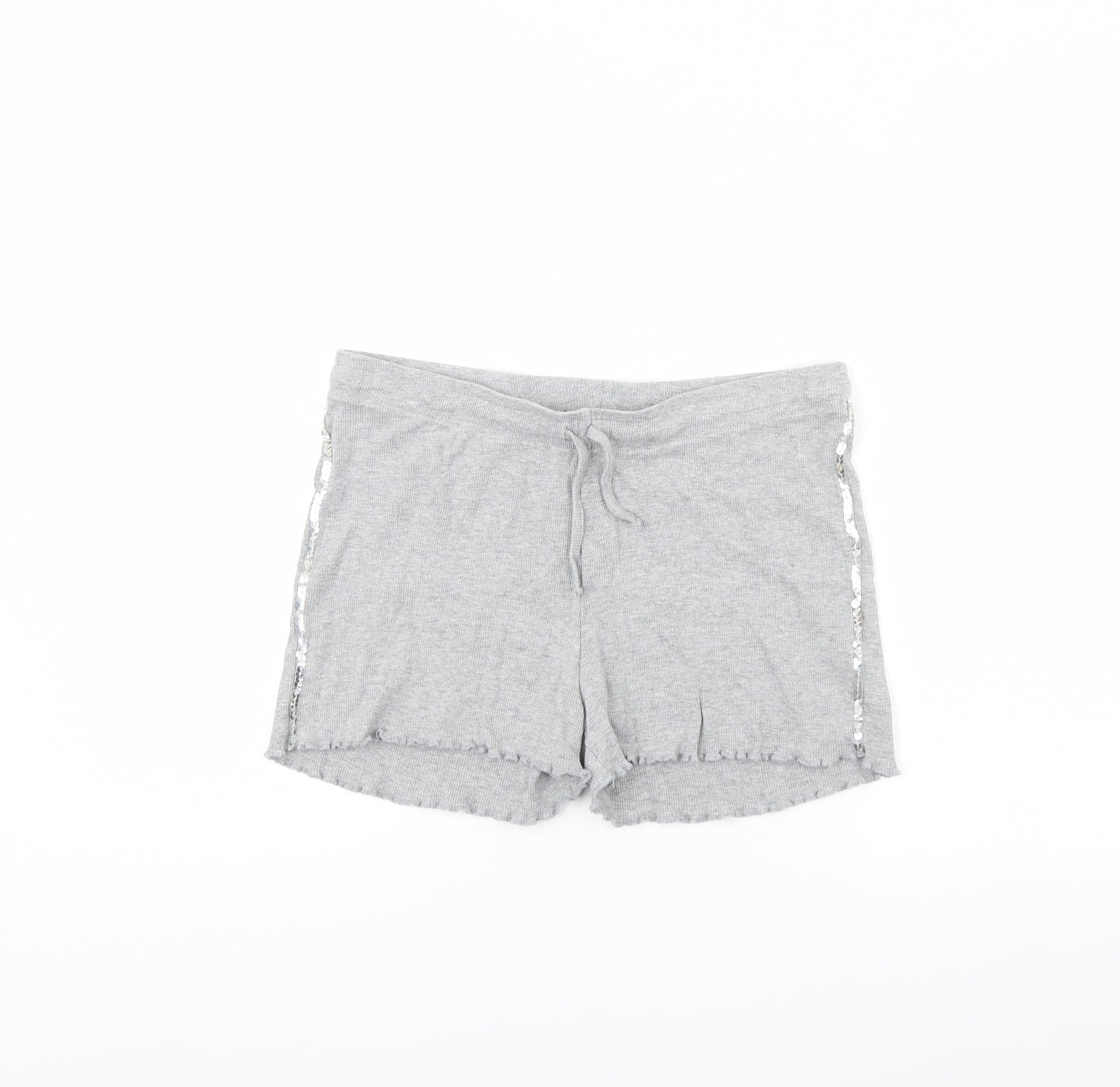Preworn Womens Grey   Cut-Off Shorts Size 12