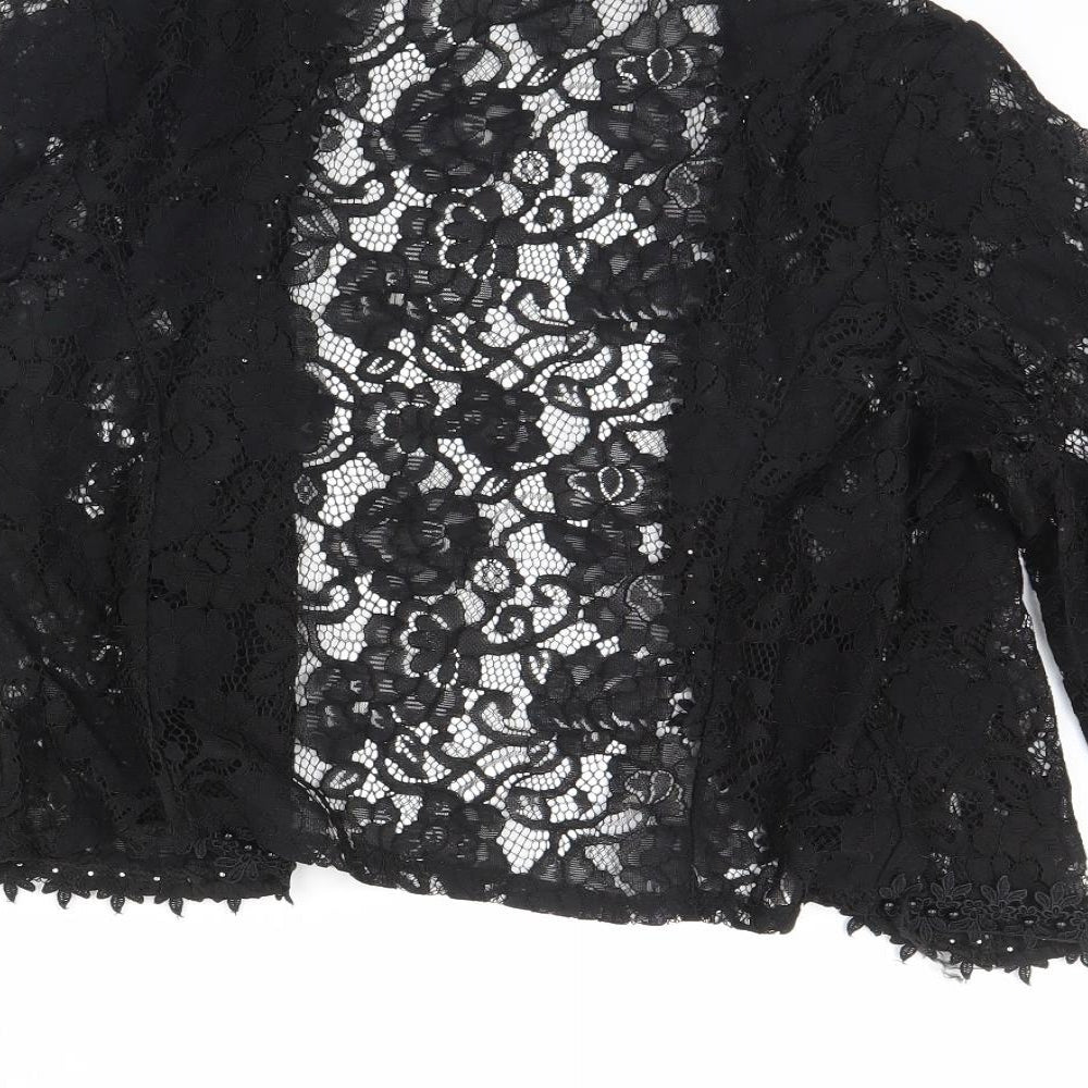 ZNR Womens Black   Jacket  Size 2XL