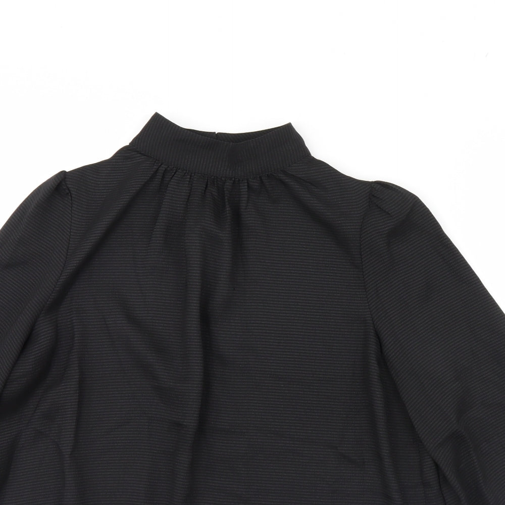 H&M Womens Black   Basic Blouse Size S