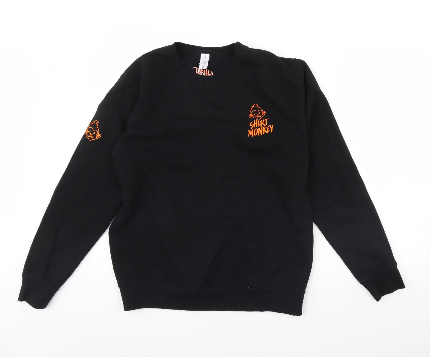 Just hoodie Mens Black   Pullover Jumper Size M