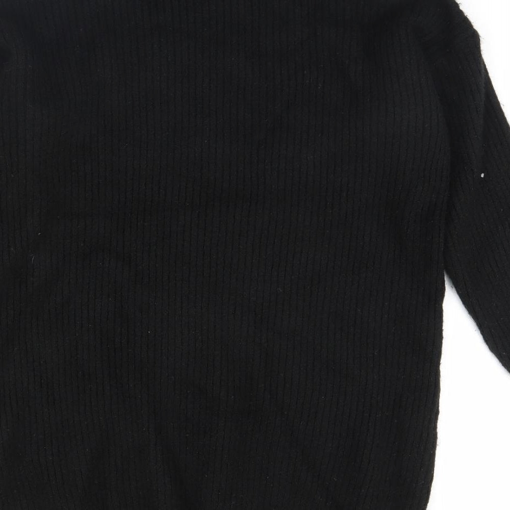 F&F Womens Black   Pullover Jumper Size 10