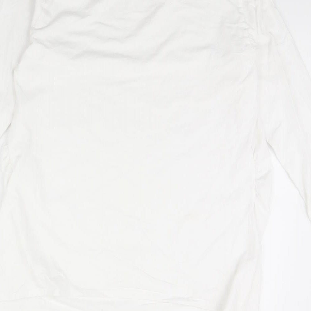 River Island Womens White   Basic T-Shirt Size 16