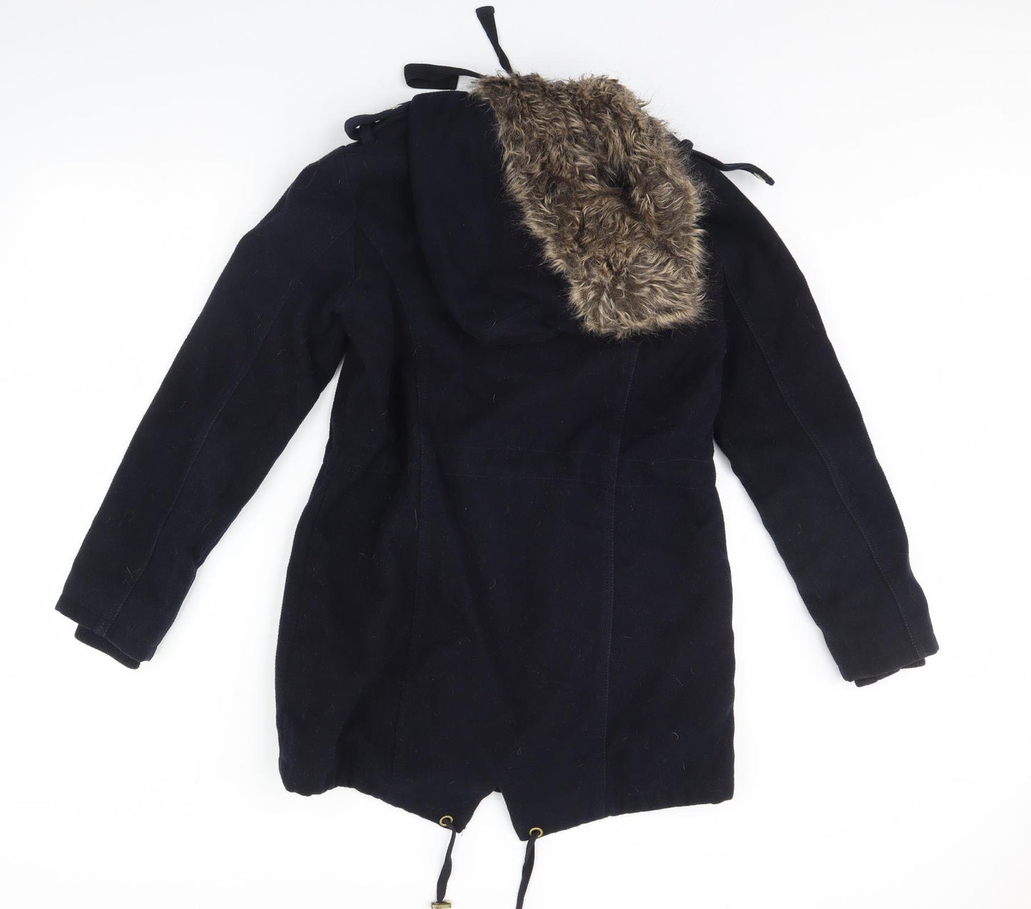 New Look Womens Blue   Overcoat Coat Size 10