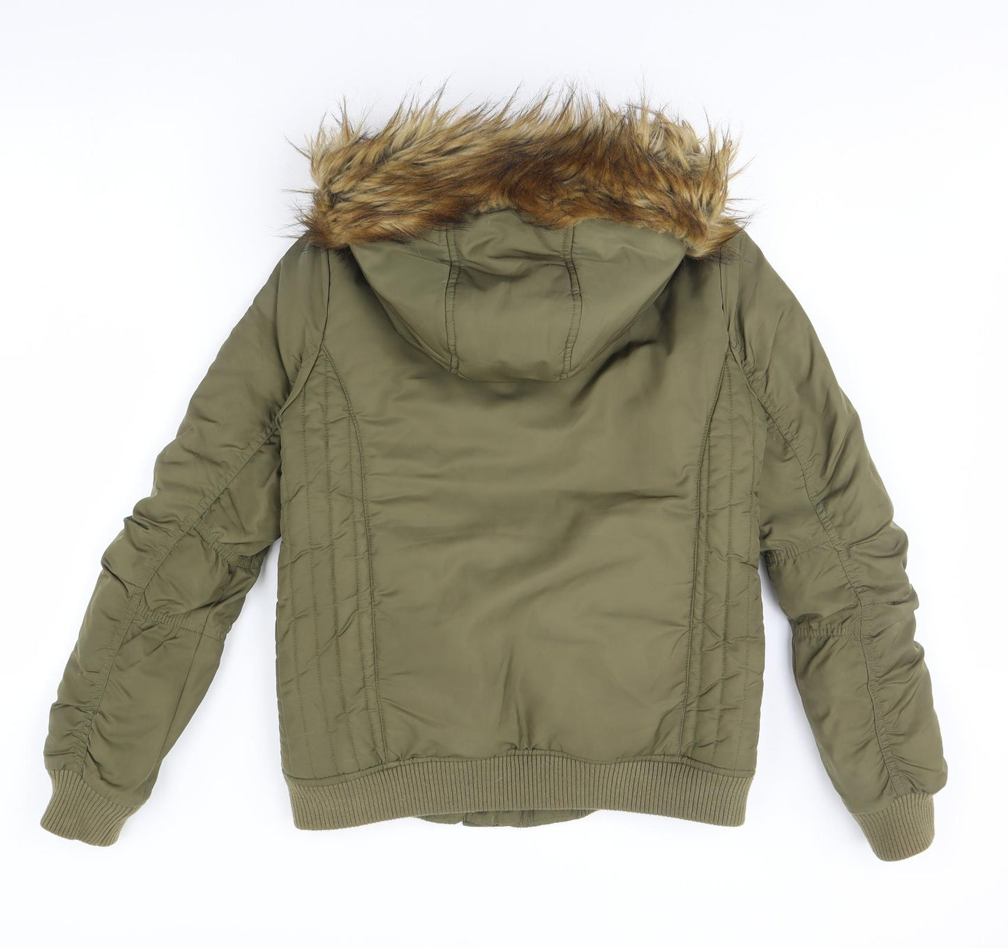 NEXT Girls Green   Rain Coat Coat Size 14 Years