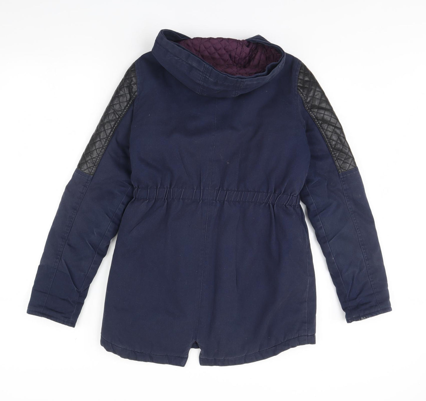 M&Co Girls Blue   Rain Coat Coat Size 13 Years