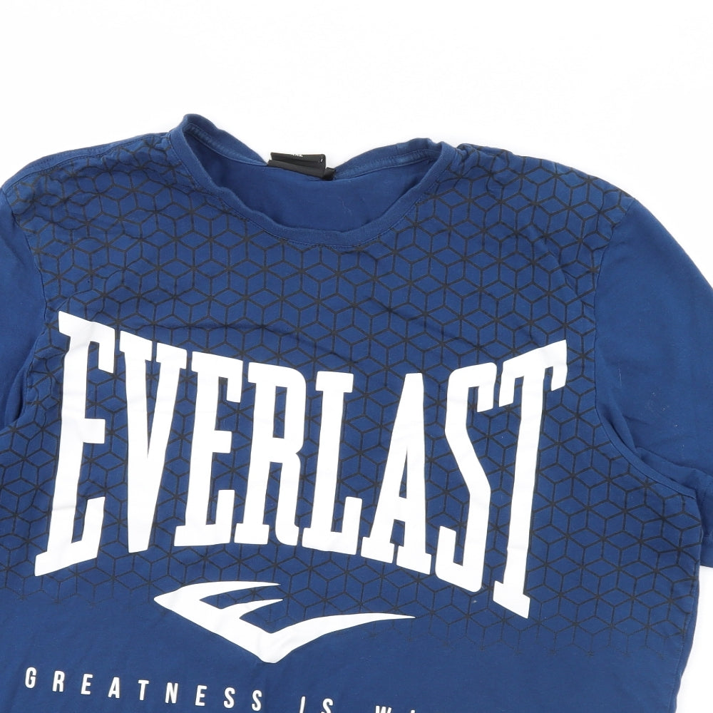 Everlast Mens Blue    T-Shirt Size 2XL