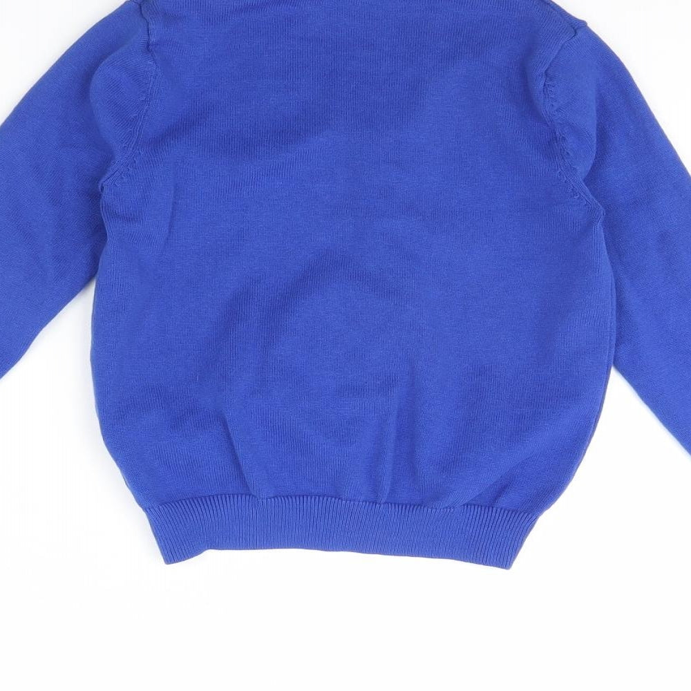 George Girls Blue   Cardigan Jumper Size 5 Years