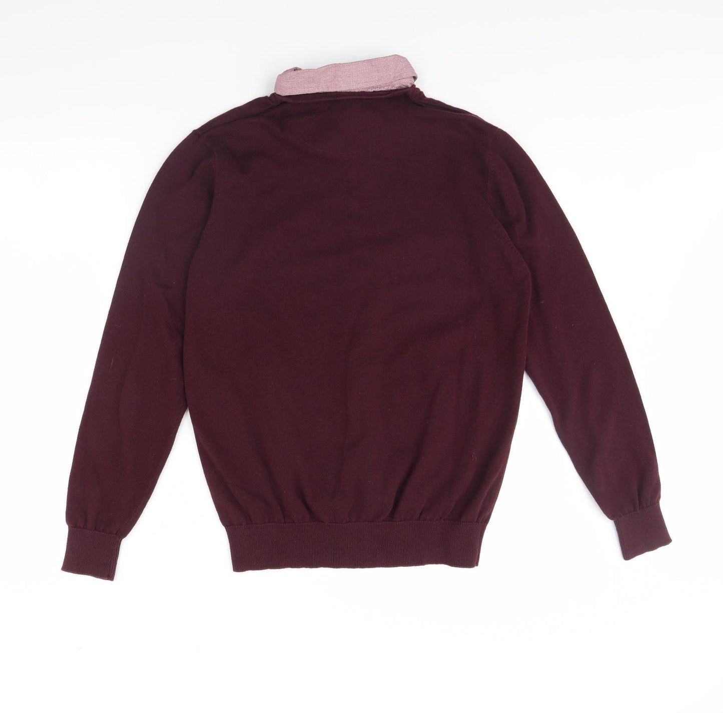 George Mens Red   Pullover Jumper Size M