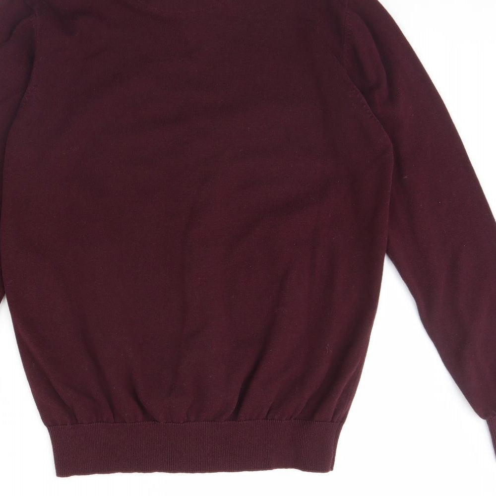 George Mens Red   Pullover Jumper Size M