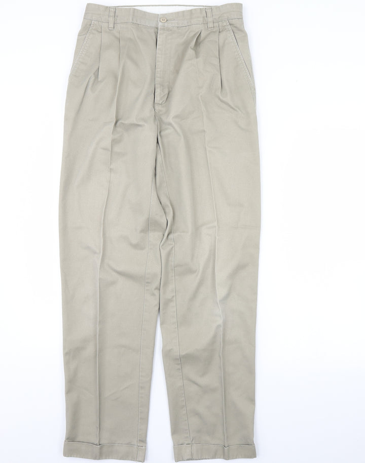 Burton Womens Beige Trousers Size 32 L30 in
