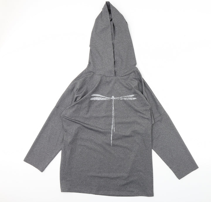 Preworn Womens Grey   Pullover Hoodie Size M