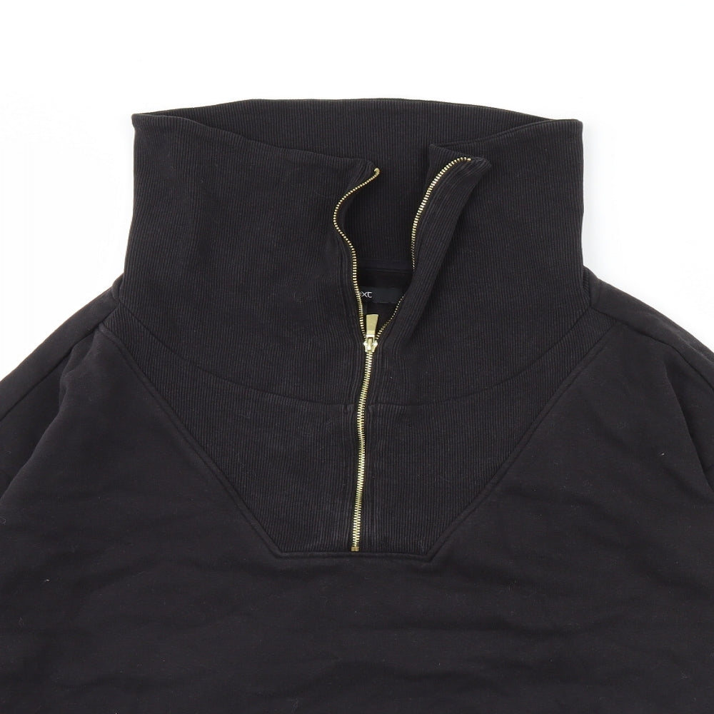 NEXT Mens Black   Henley Jumper Size XL