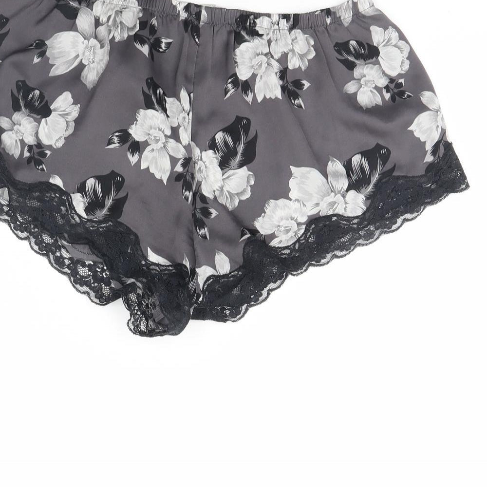 Debenhams Womens Green Floral  Cami Pyjama Pants Size 8