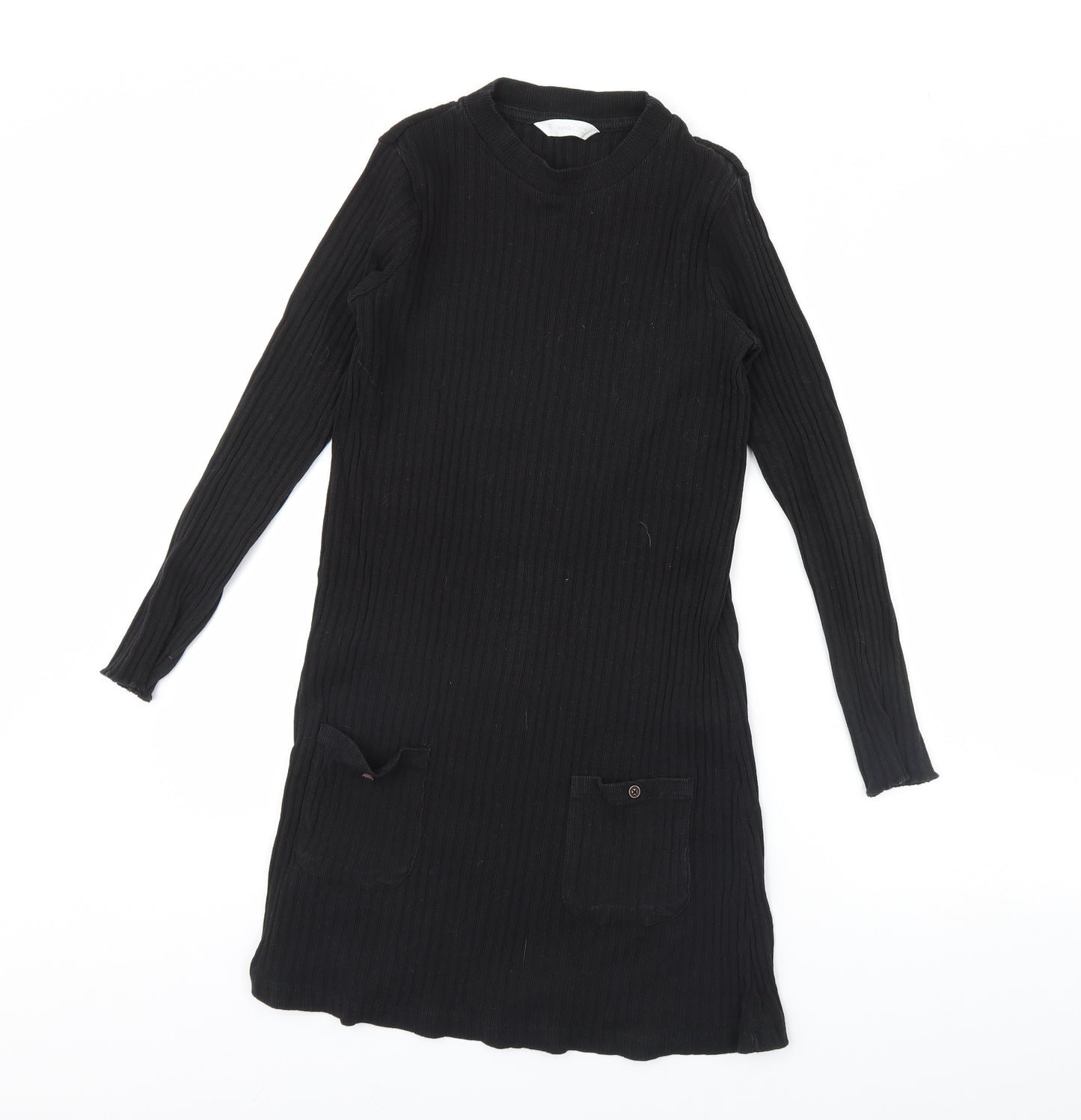 mng Girls Black   Jumper Dress  Size 13 Years
