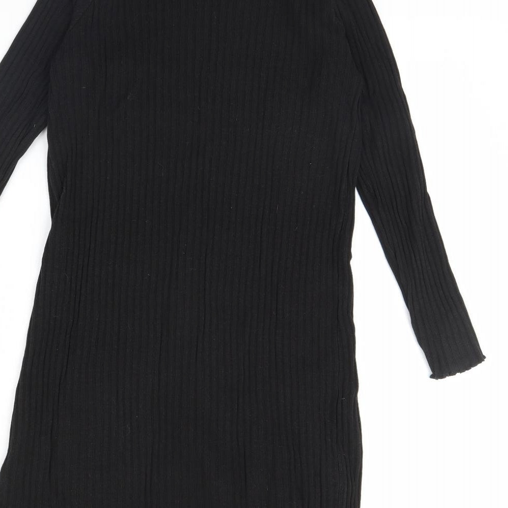 mng Girls Black   Jumper Dress  Size 13 Years