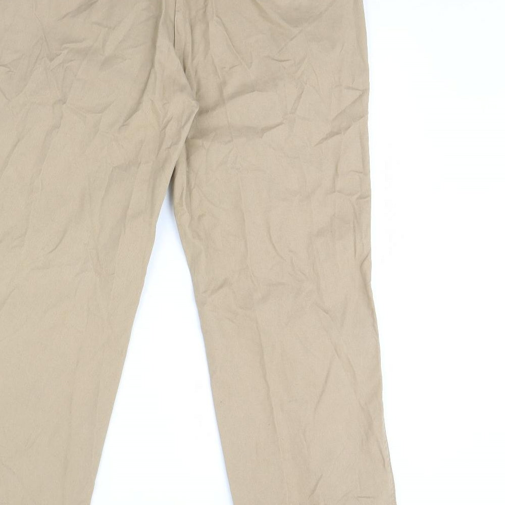 m&s Mens Beige   Trousers  Size 34 L30 in