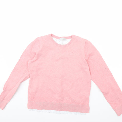 I Love Girls Wear Girls Pink   Pullover Jumper Size 11 Years