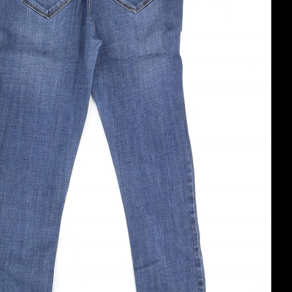 NEXT Womens Blue  Denim Skinny Jeans Size 14 L29 in