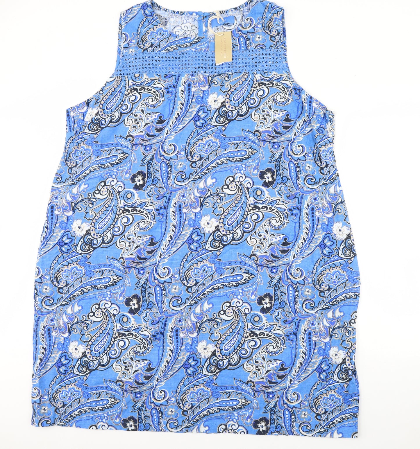 NEXT Womens Blue Fair Isle  Shift  Size 26