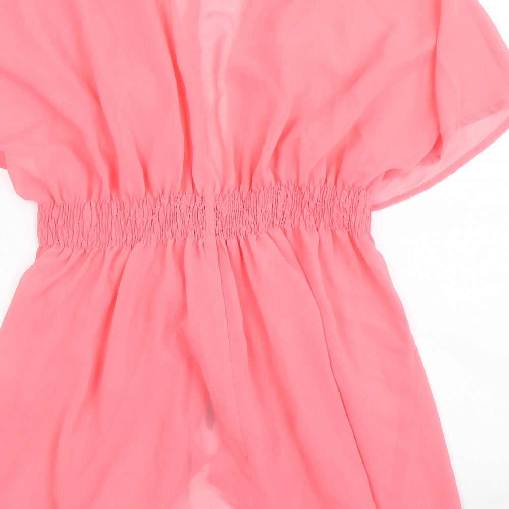 Ocean Club Womens Pink   Kimono Jacket Size 10