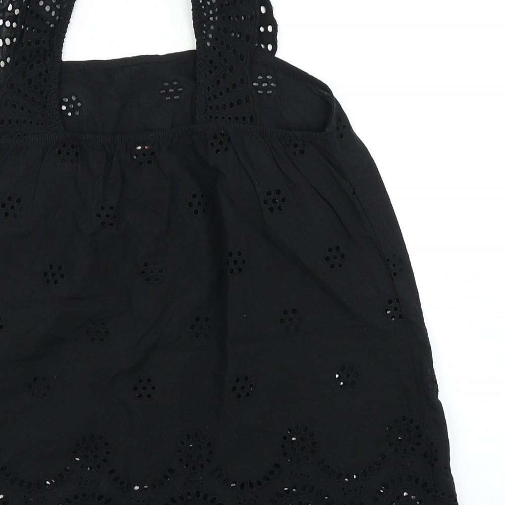 GUESS Womens Black   Basic Blouse Size 6