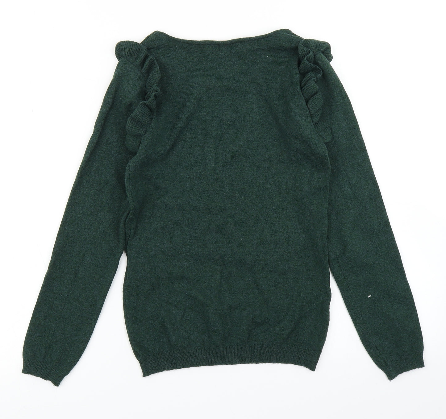 GUESS Womens Green  Knit Pullover Jumper Size S
