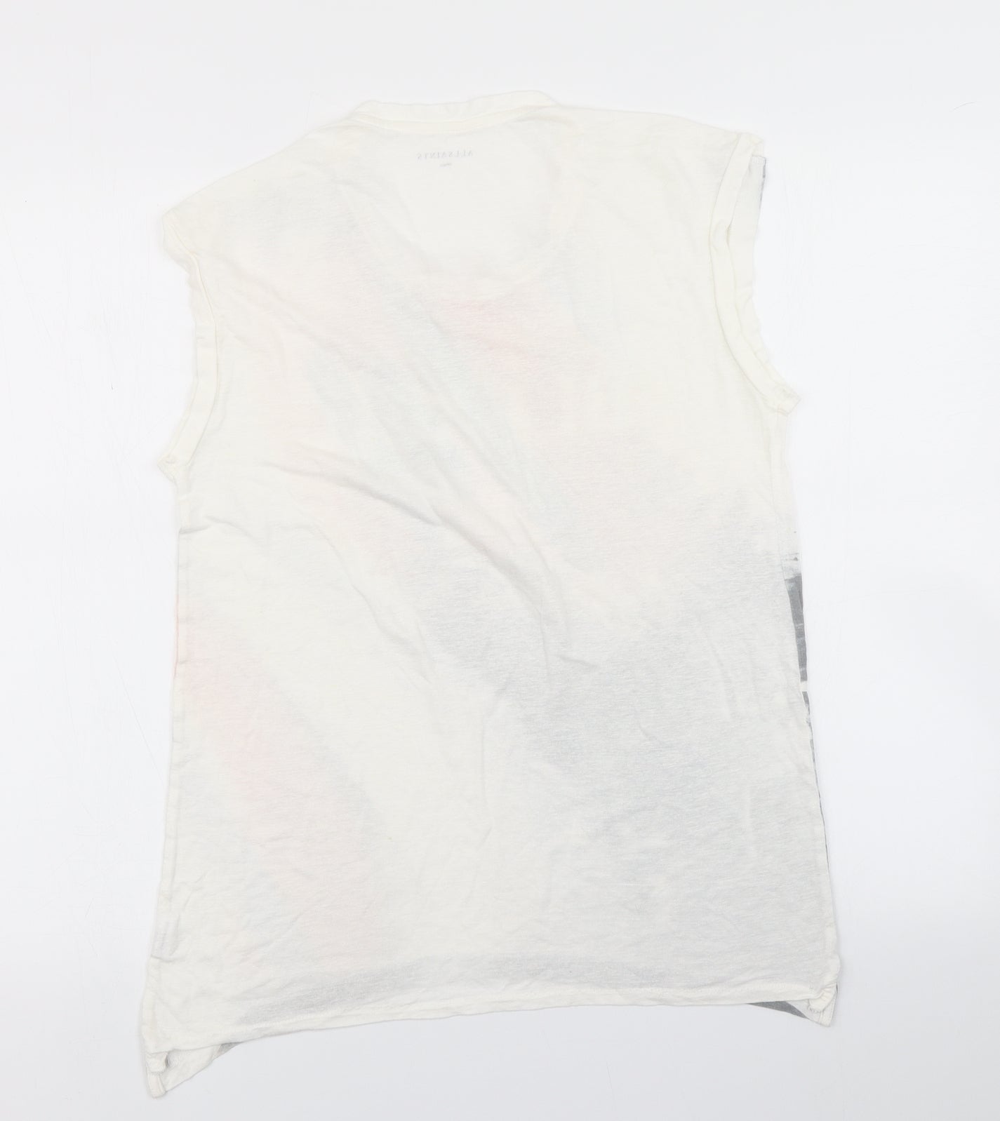All Saints Womens White   Basic Tank Size S