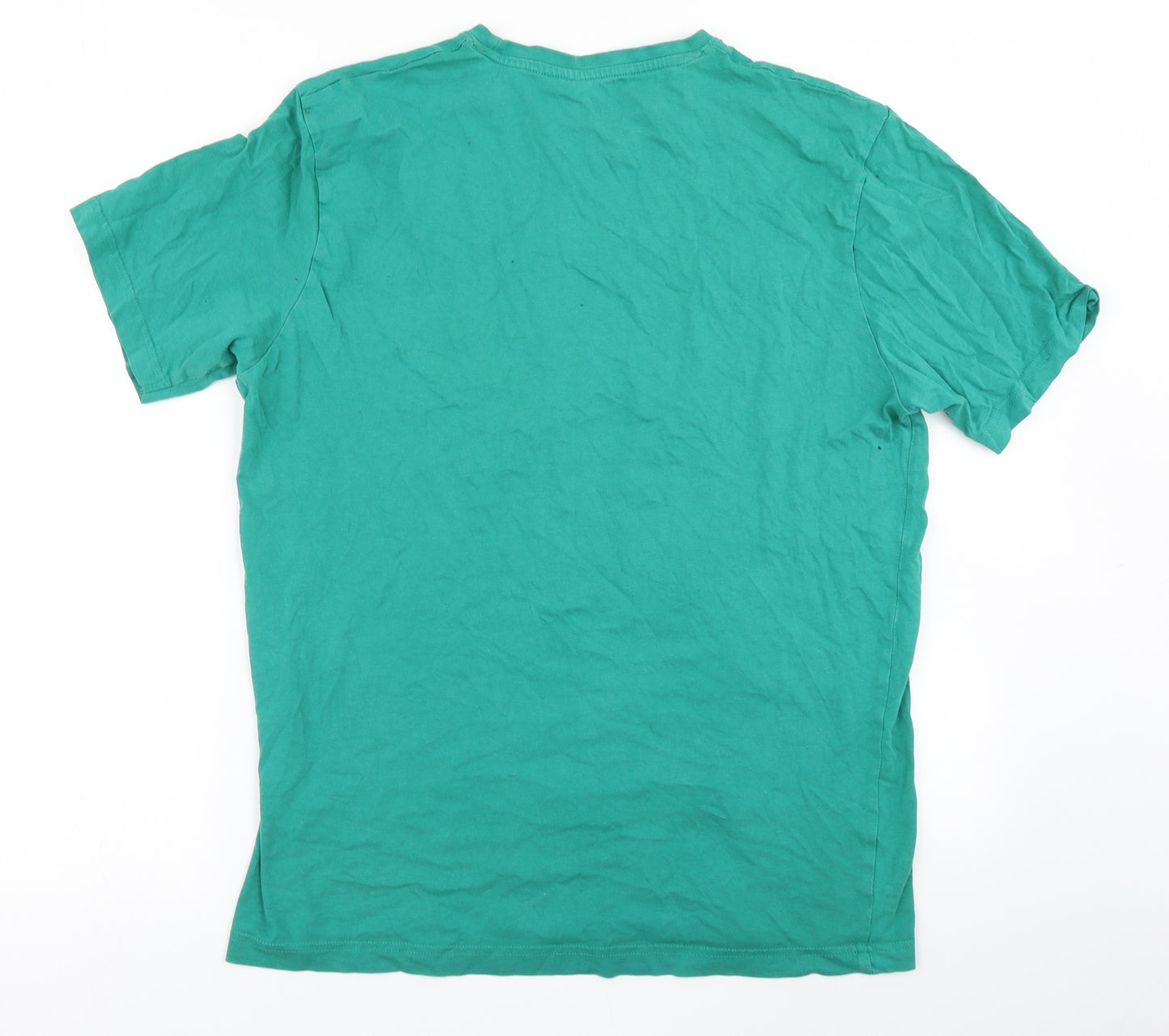 Fynch-Hatton Mens Green    T-Shirt Size L