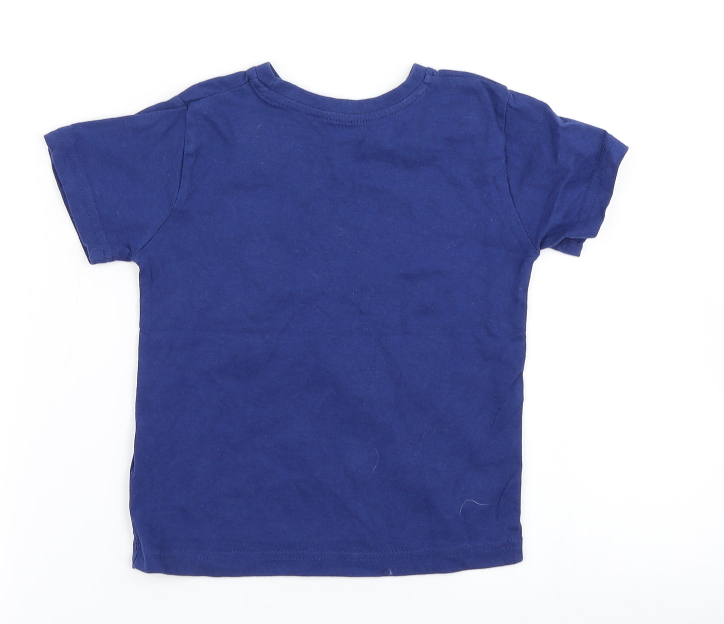Primark Boys Blue   Basic T-Shirt Size 2-3 Years