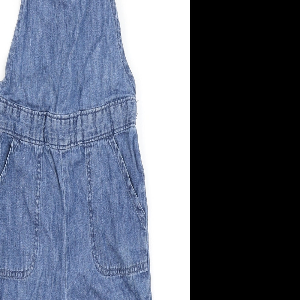 Gap Girls Blue  Denim Dungaree One-Piece Size 18-24 Months