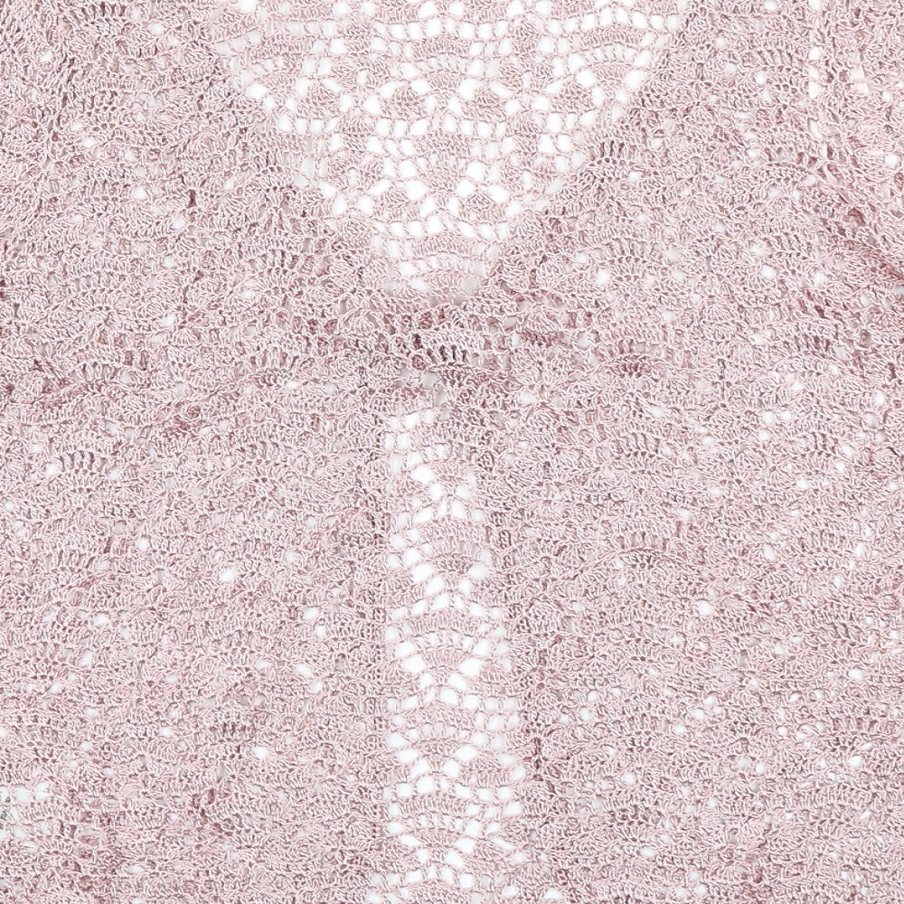 Wallis Womens Pink  Knit Cardigan Jumper Size S