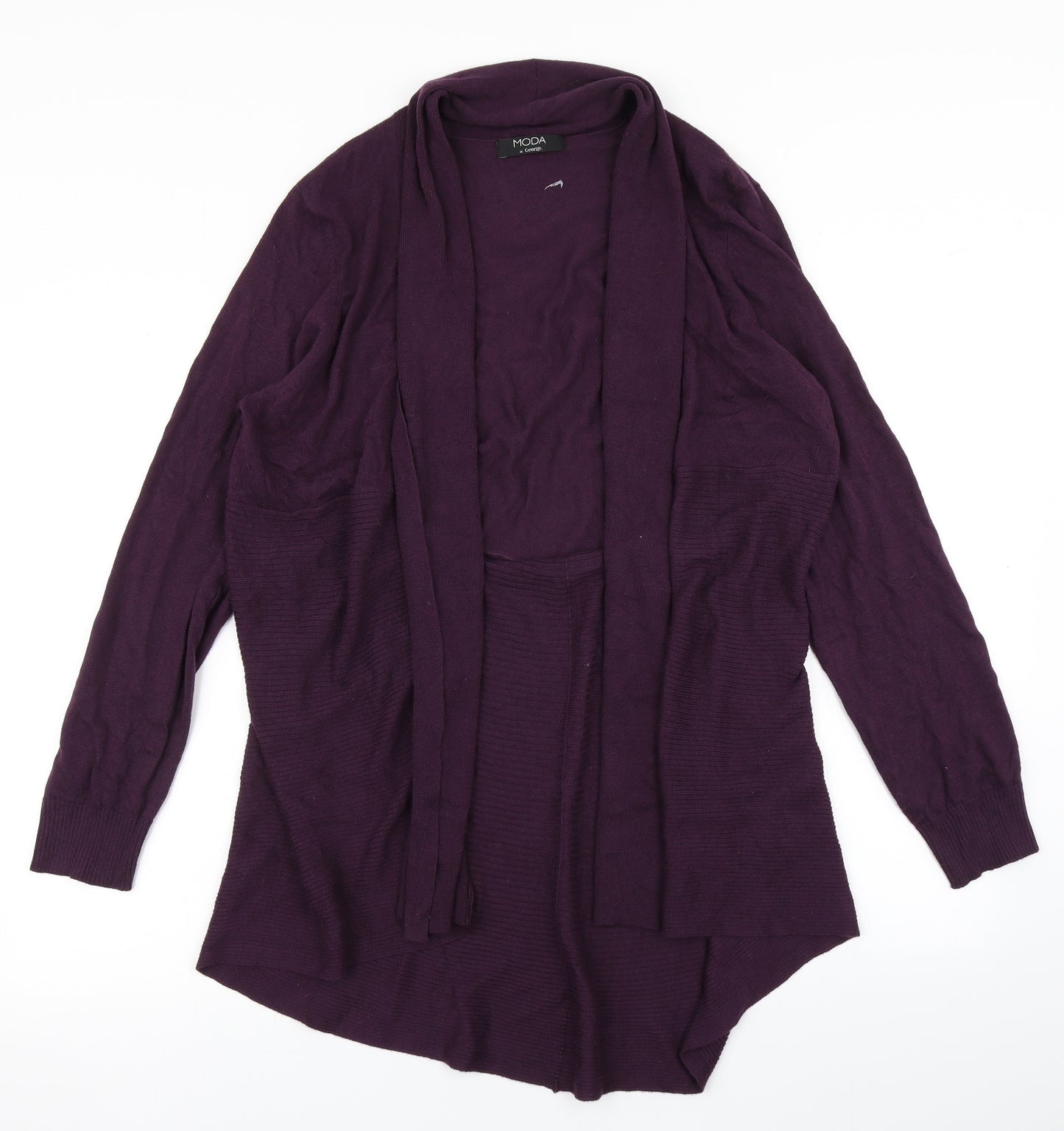 George Womens Purple  Knit Cardigan Jumper Size 20
