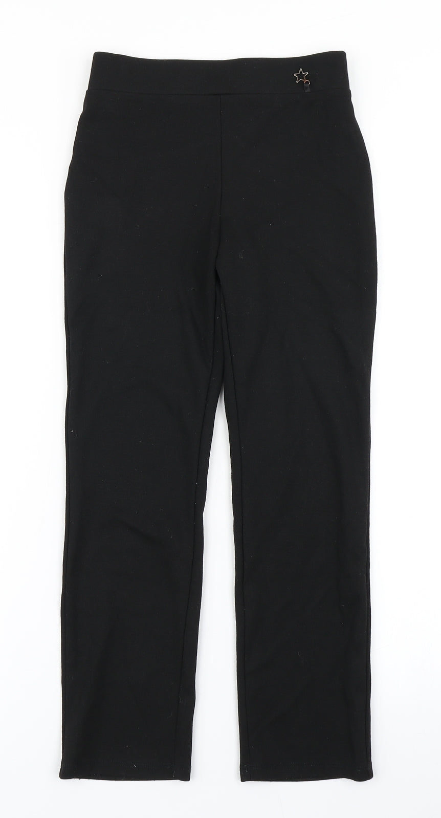 George Girls Black   Dress Pants Trousers Size 7-8 Years