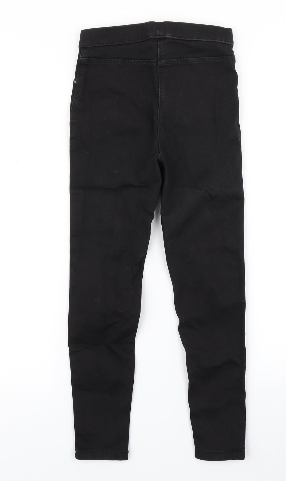 George Girls Black  Denim Jegging Jeans Size 7-8 Years