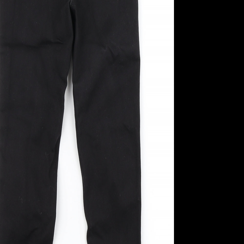 George Girls Black  Denim Jegging Jeans Size 7-8 Years