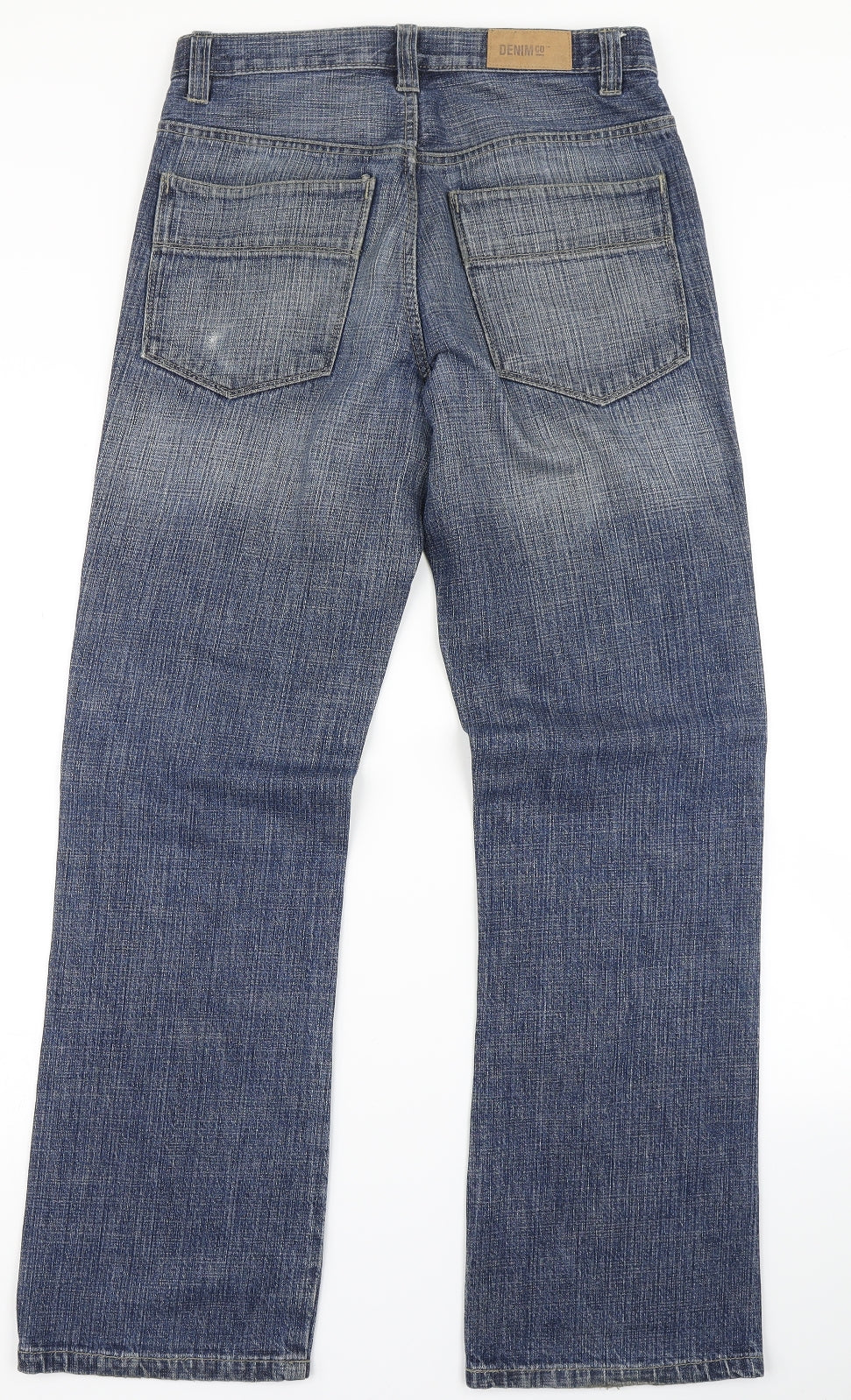 Denim Co Mens Blue  Denim Straight Jeans Size 30 in L32 in