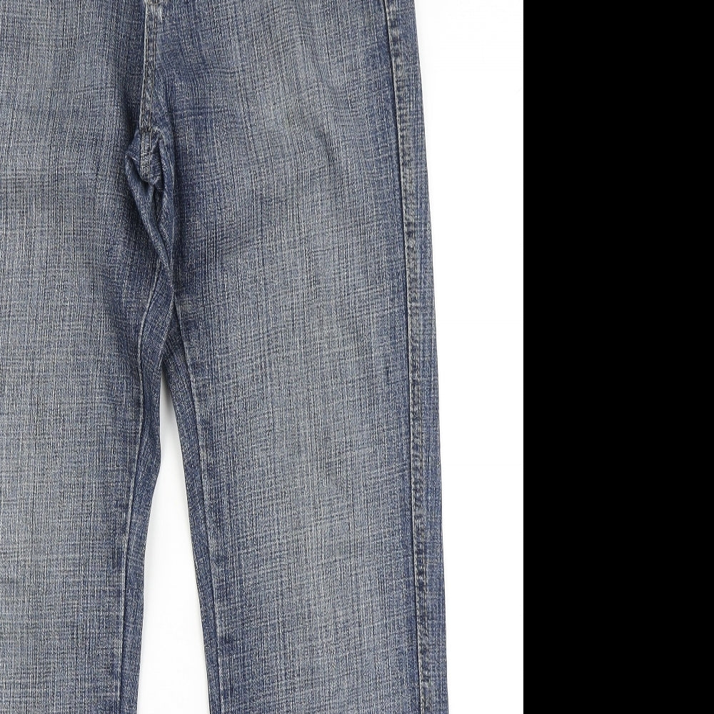 Denim Co Mens Blue  Denim Straight Jeans Size 30 in L32 in