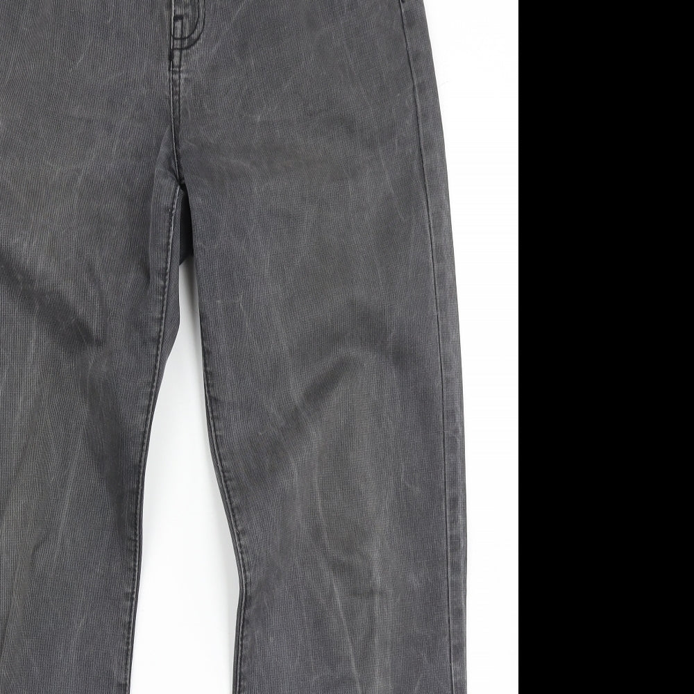 Denim Co Womens Grey  Denim Straight Jeans Size 30 in L32 in