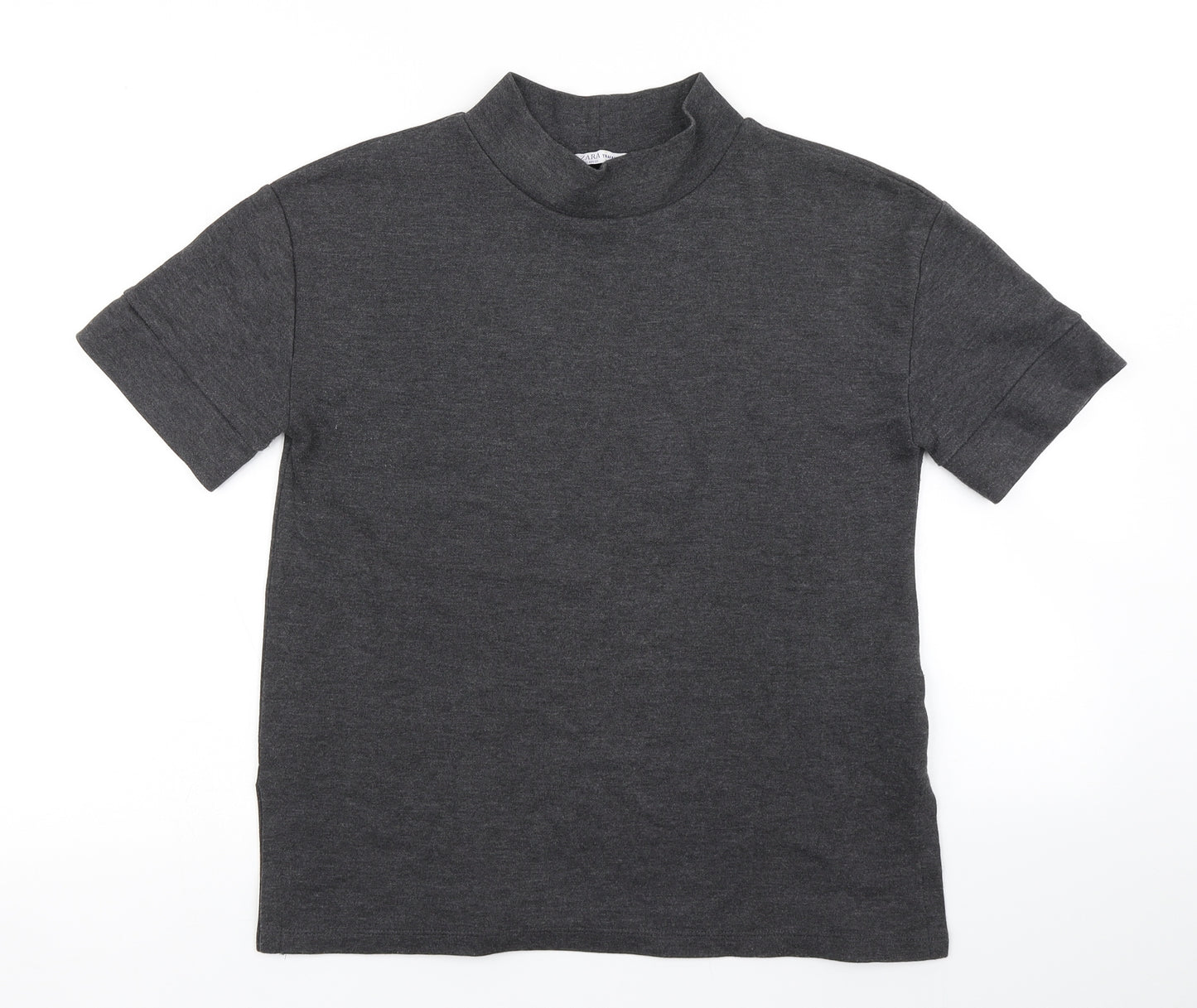 Zara Womens Grey   Basic T-Shirt Size S