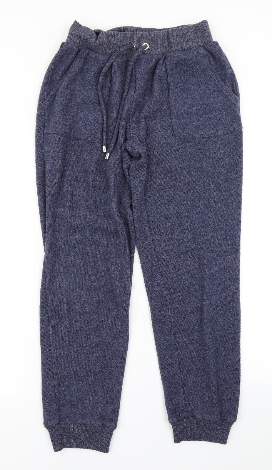 Nutmeg Womens Blue   Jogger Trousers Size 8 L25 in