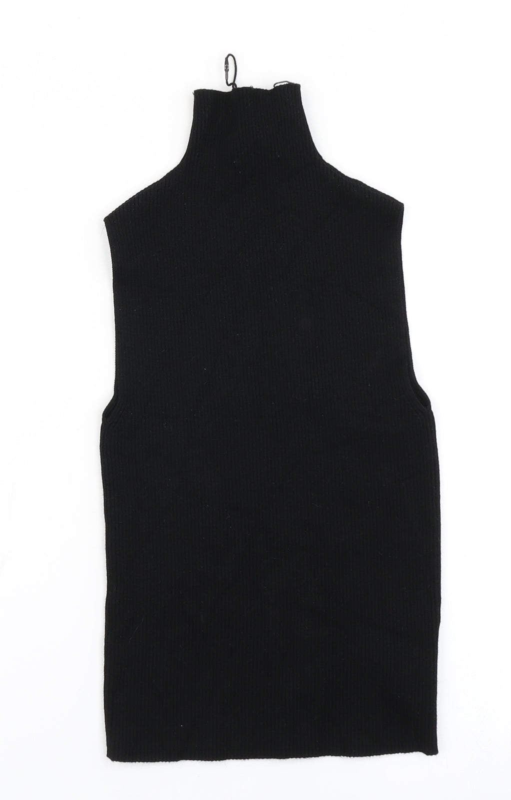 Zara Womens Black  Knit Basic Tank Size S