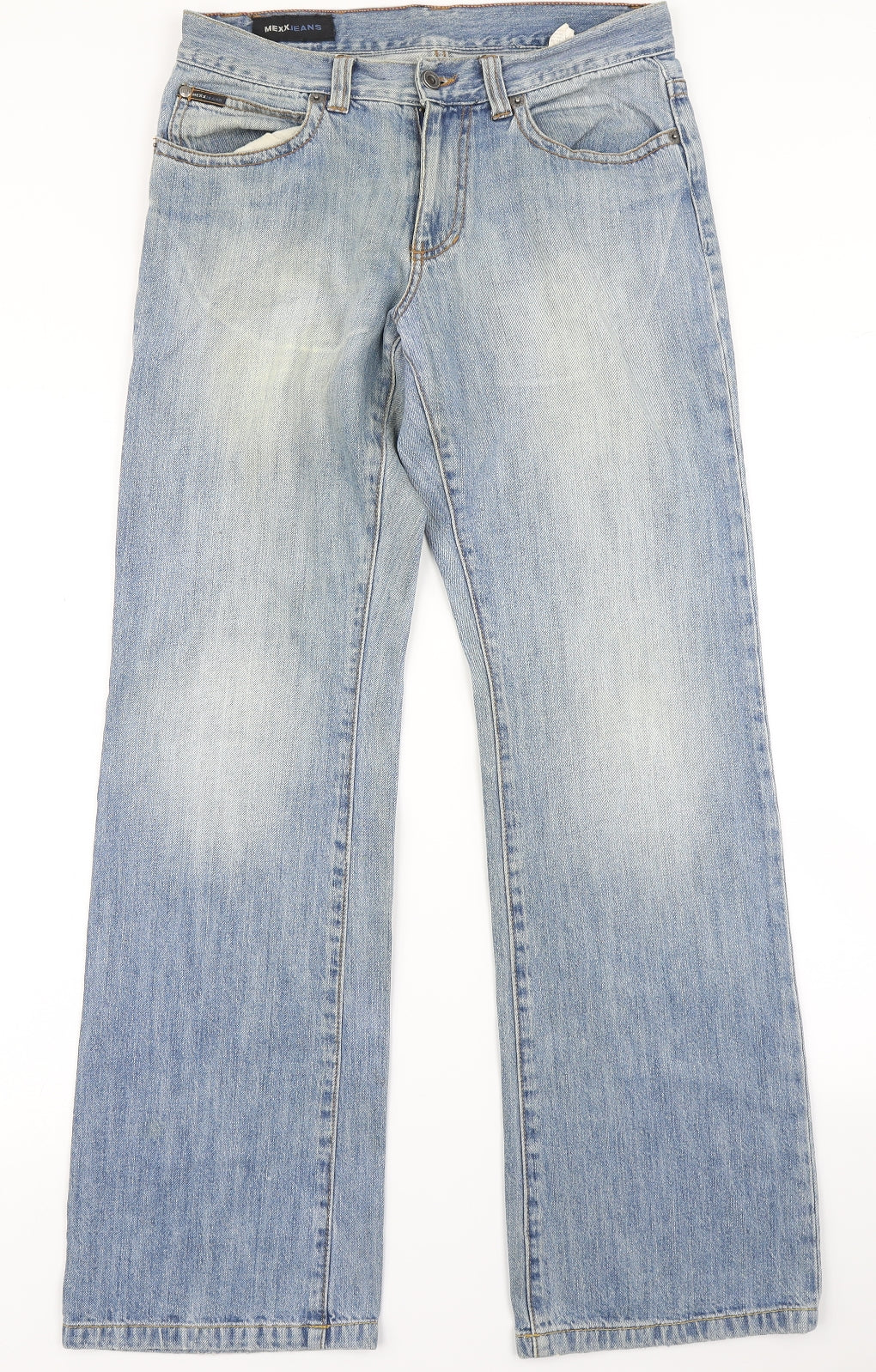 Mexx Jeans Mens Blue  Denim Straight Jeans Size 31 in L32 in