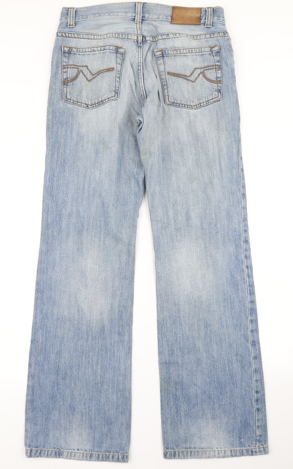 Mexx Jeans Mens Blue  Denim Straight Jeans Size 31 in L32 in