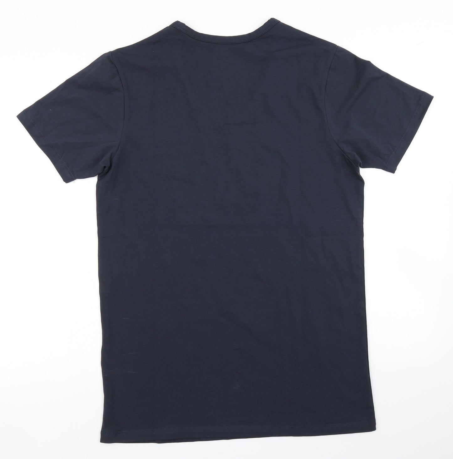 JACK & JONES Mens Blue    T-Shirt Size L
