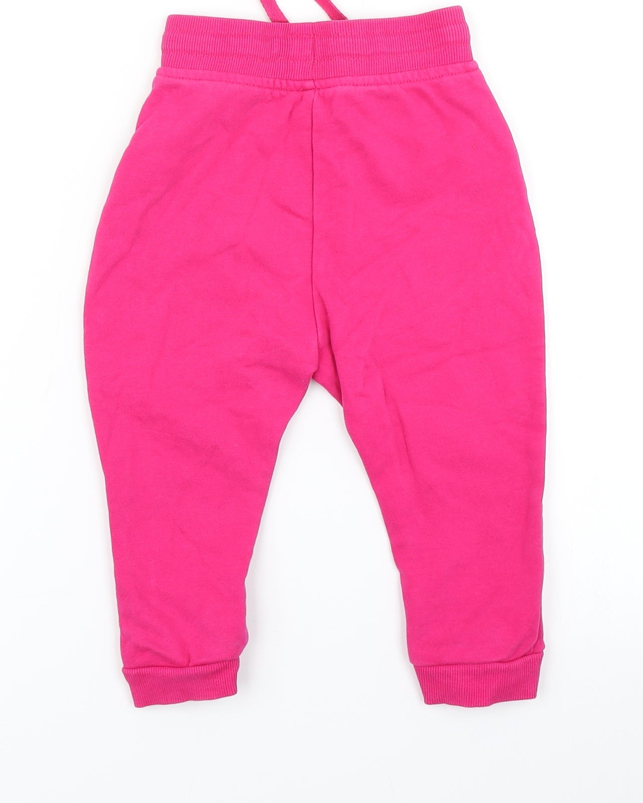 George Girls Pink   Jogger Trousers Size 18-24 Months