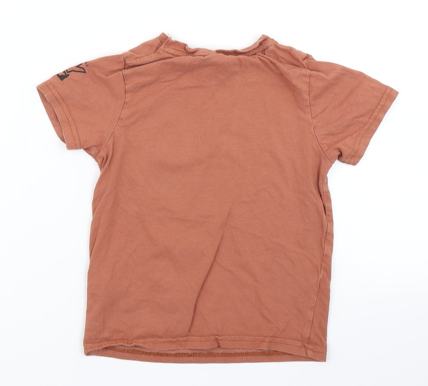 George Boys Brown   Basic T-Shirt Size 3-4 Years  - Woody Toy Story
