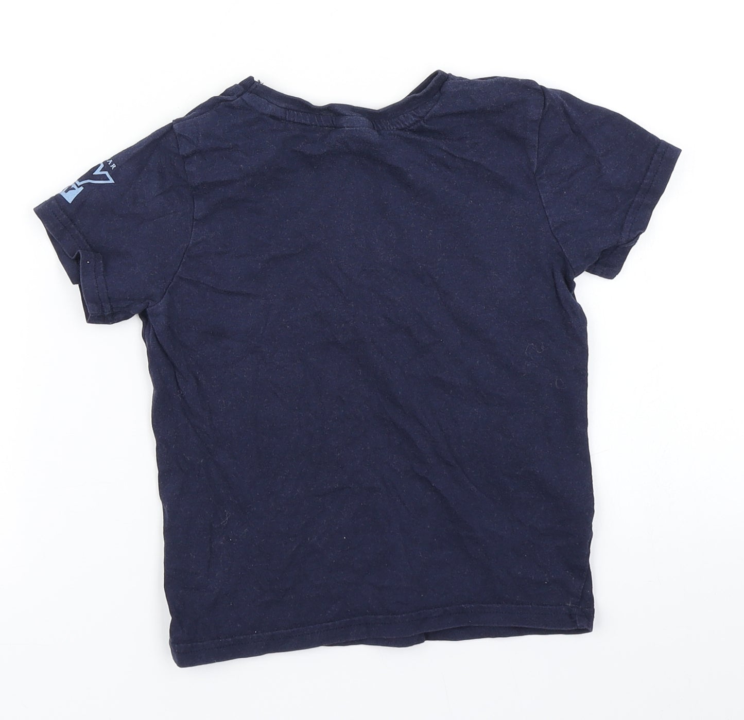 George Boys Blue   Basic T-Shirt Size 3-4 Years  - Rex Toy Story