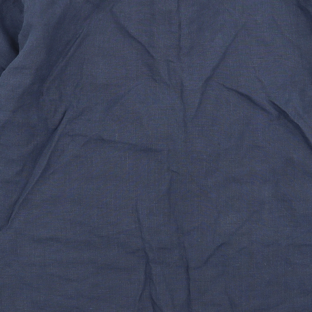 wrap Womens Blue   Basic Blouse Size 12